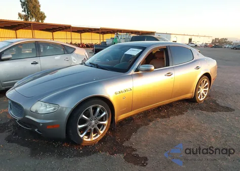 2007 Maserati Quattroporte Base Automatic/Executive Gt Automatic/Sport Gt Automatic из США, поврежденный, VIN ZAMFE39A670030926